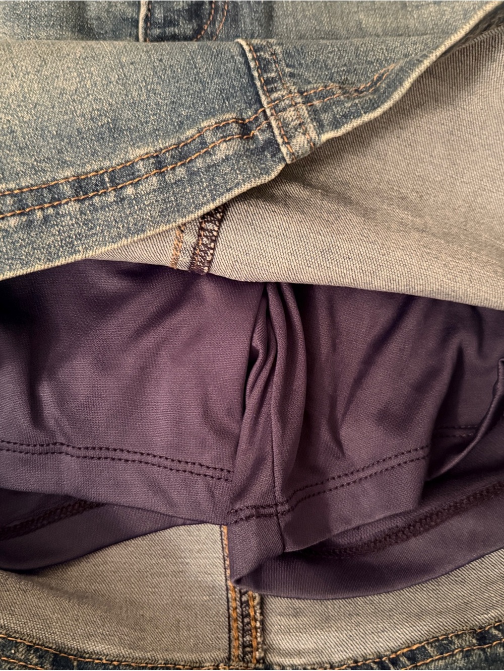 Lee® Mid Rise Skort - Picture 5 of 7
